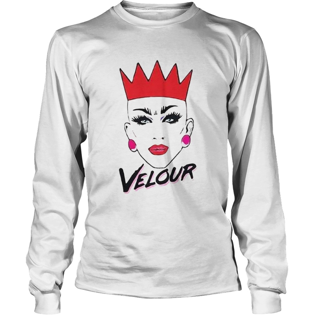 Sasha velour rupaul drag race gay pride soho retro  Long Sleeve