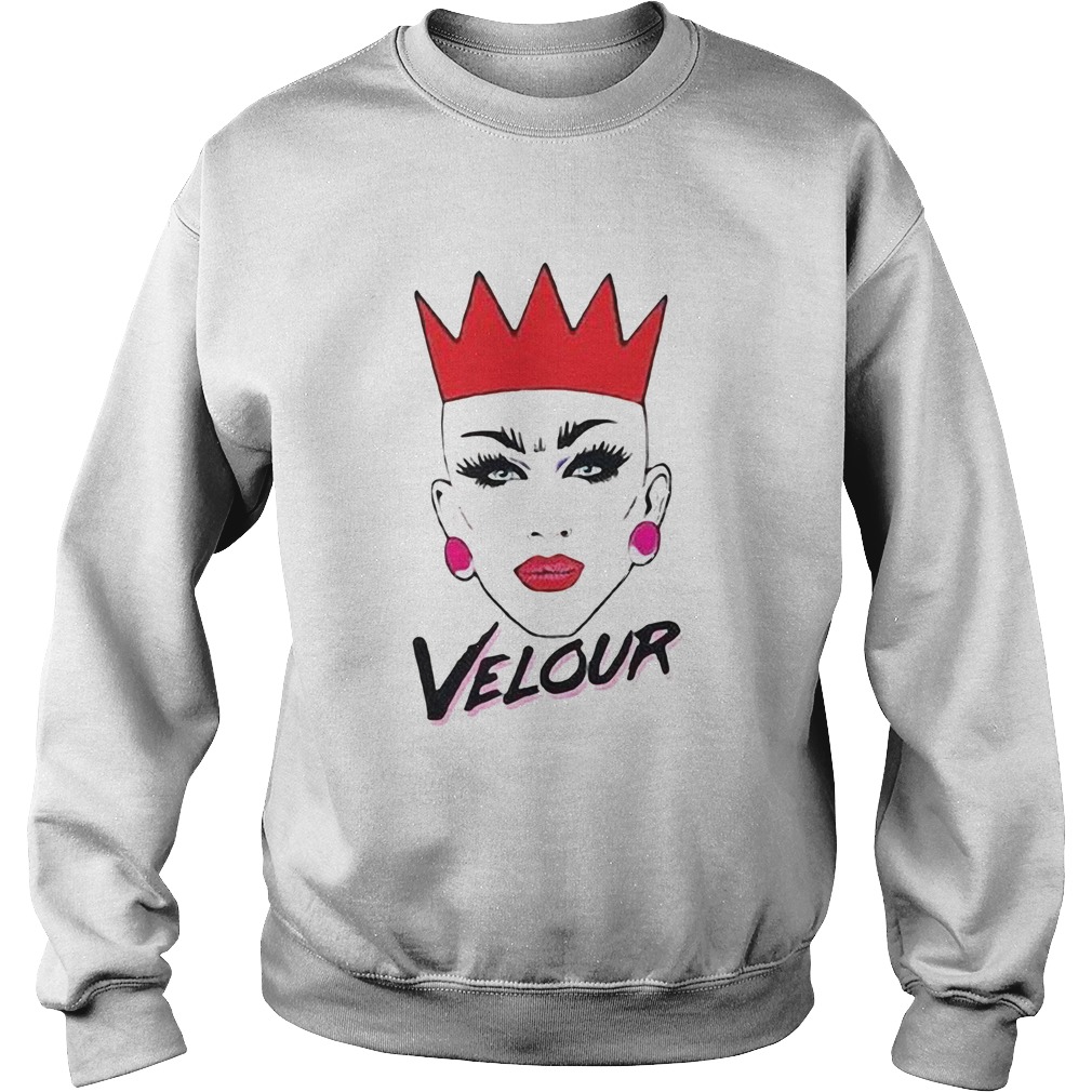 Sasha velour rupaul drag race gay pride soho retro  Sweatshirt