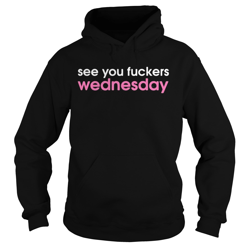 See you fuckers wednesday  Hoodie