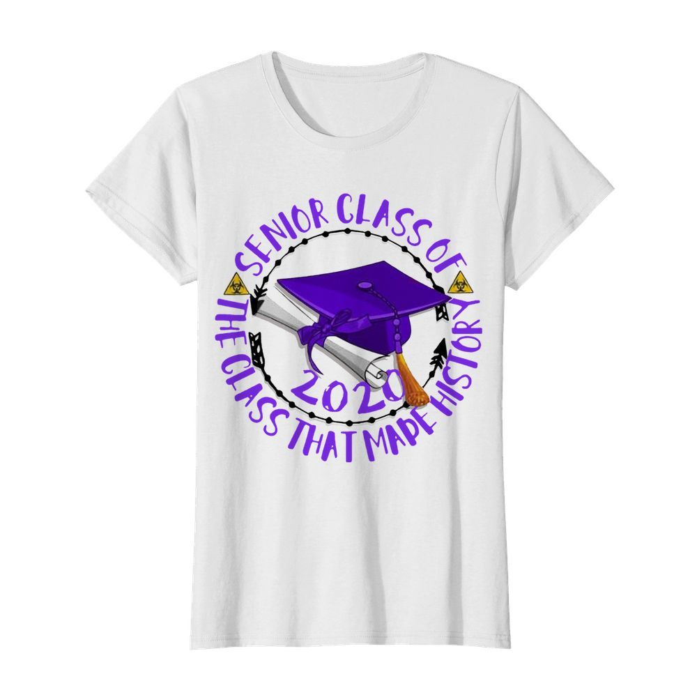 Senior Class Of 2020 The Class That Made His Story Purple  Classic Women's T-shirt