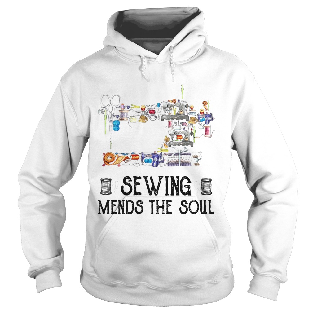 Sewing mends the soul  Hoodie