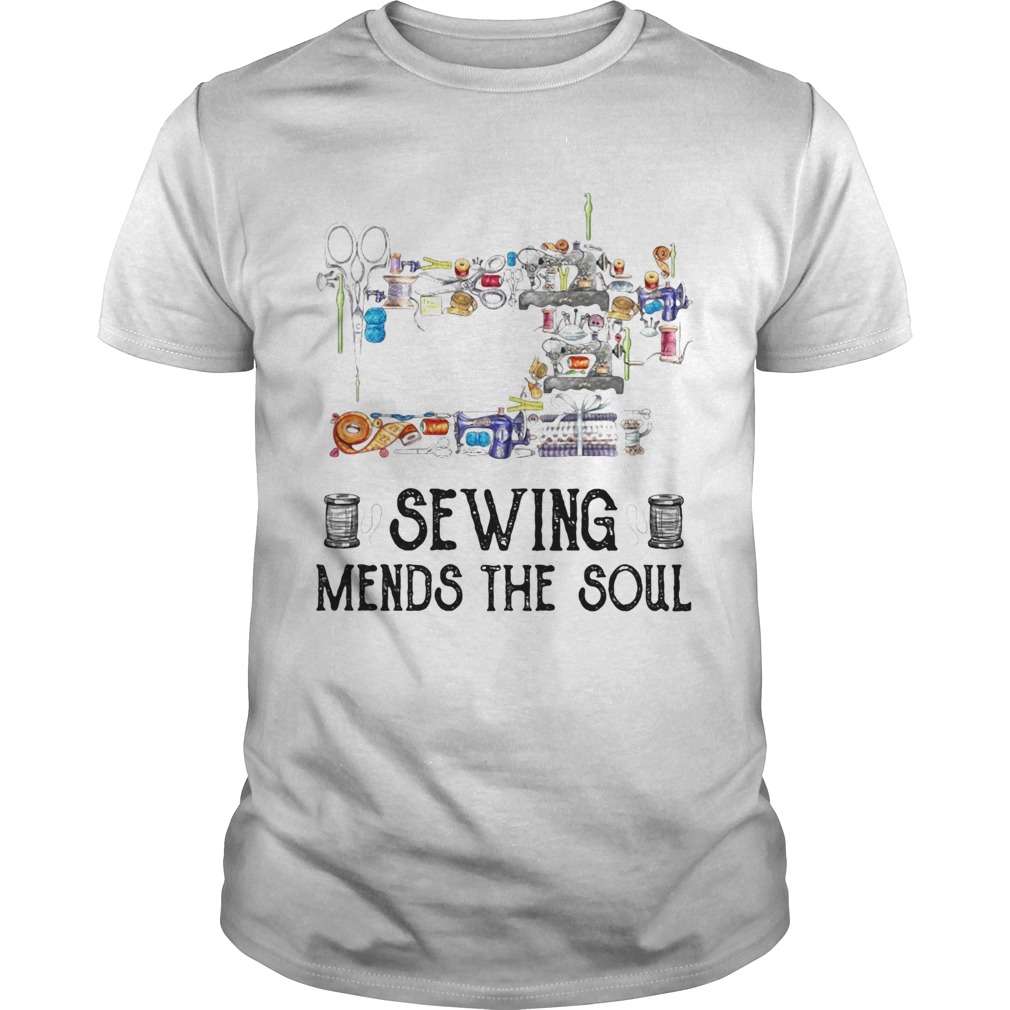 Sewing mends the soul  Unisex