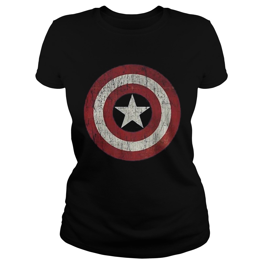 Shield Captain America Vintage  Classic Ladies