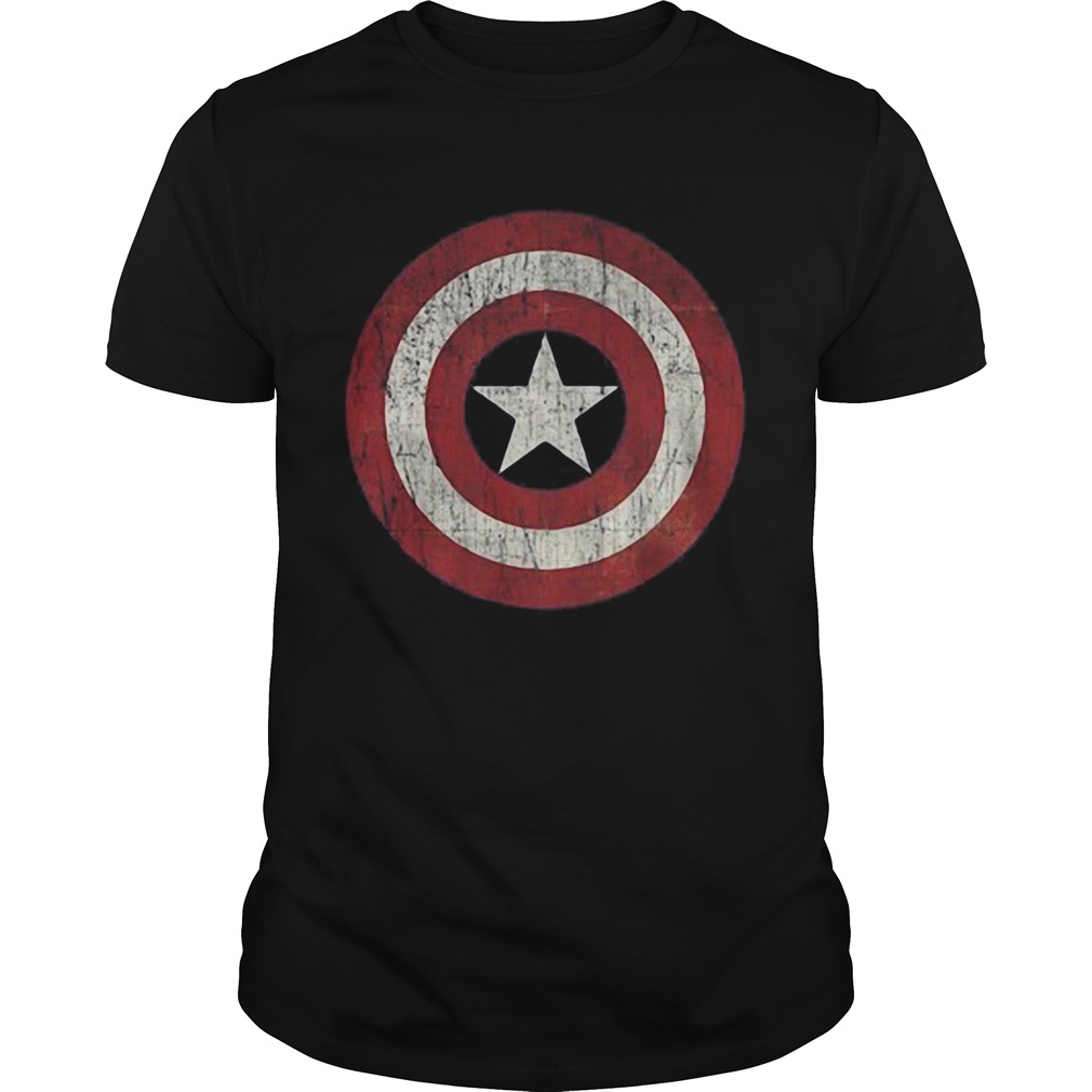 Shield Captain America Vintage  Unisex