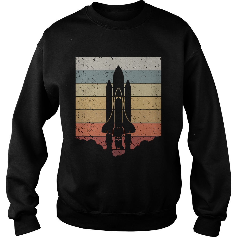 Shuttle Launch Vintage  Sweatshirt