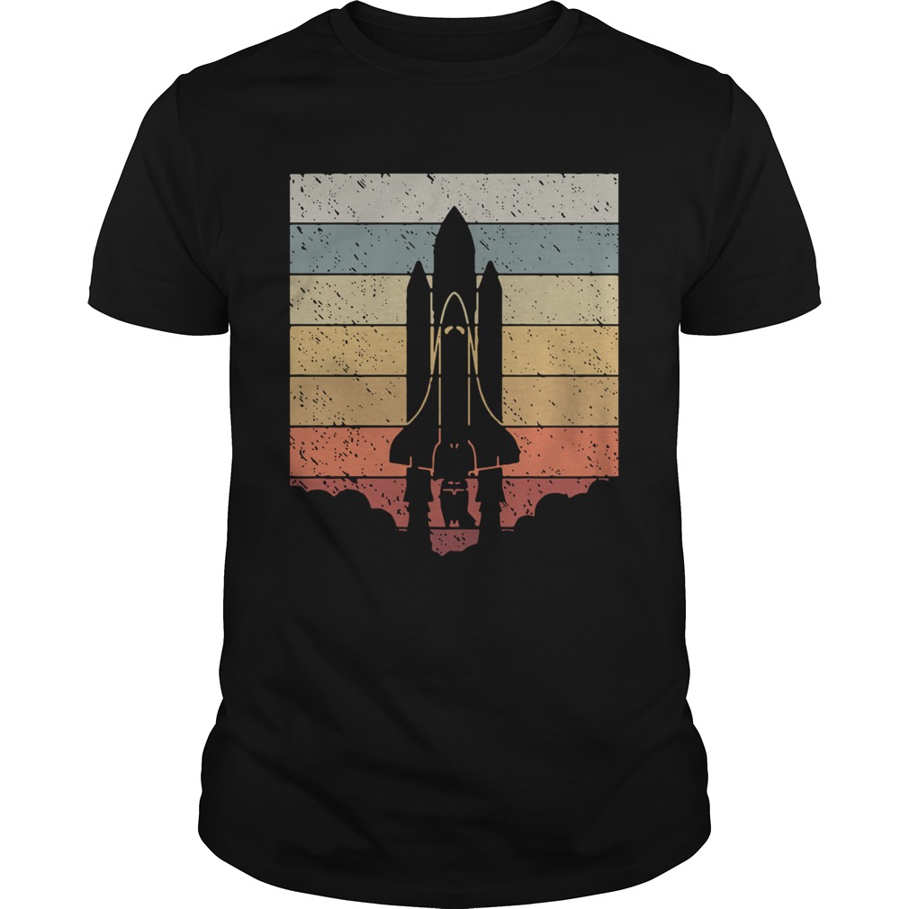 Shuttle Launch Vintage  Unisex