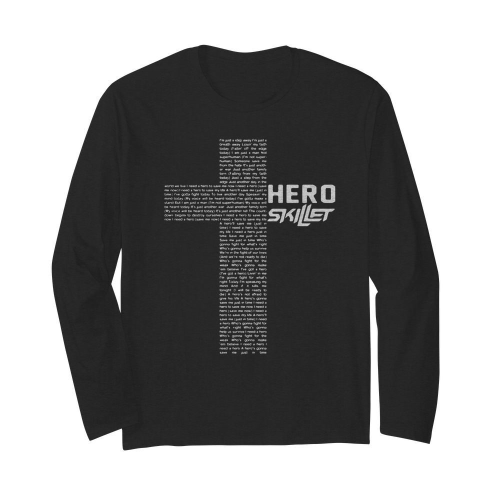 Skillet Hero 2502 na02  Long Sleeved T-shirt 