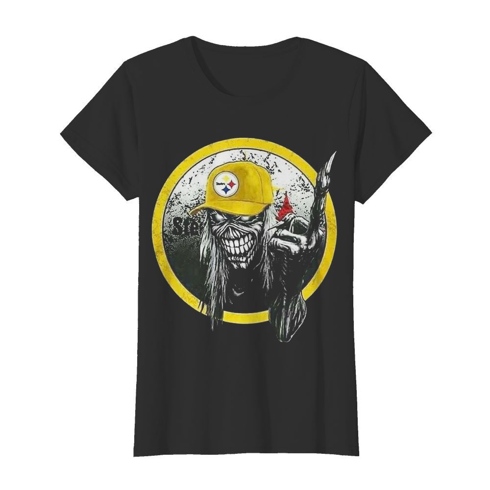 Skull Pittsburgh Steelers  Classic Women's T-shirt