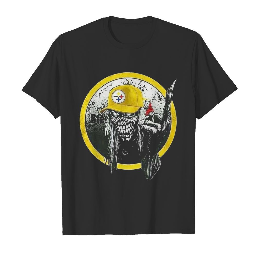 Skull Pittsburgh Steelers  Classic Men's T-shirt