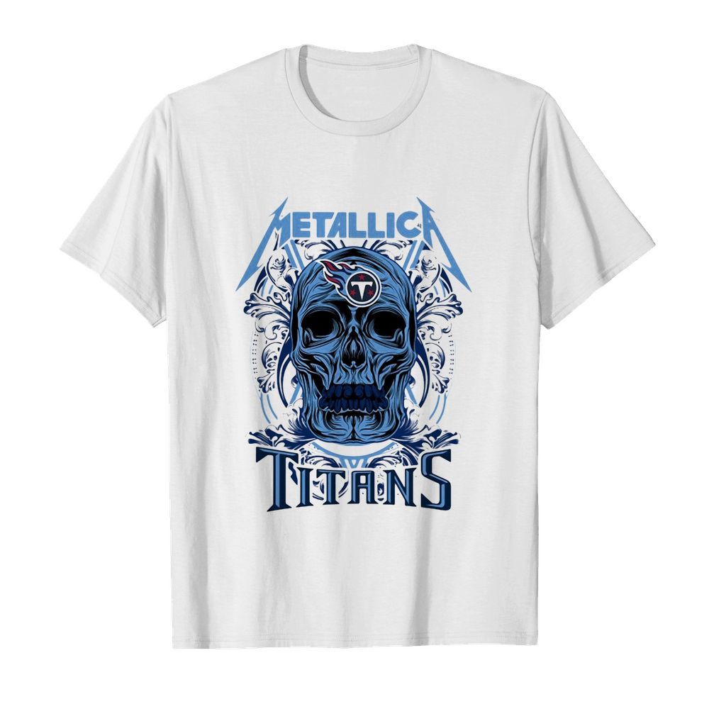 Skull metallica tennessee titans  Classic Men's T-shirt