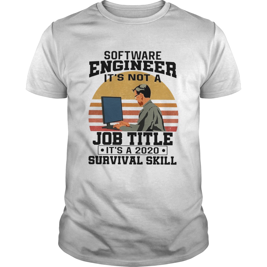 Software Engineering Its Not A Job Title Its A Classic  Unisex