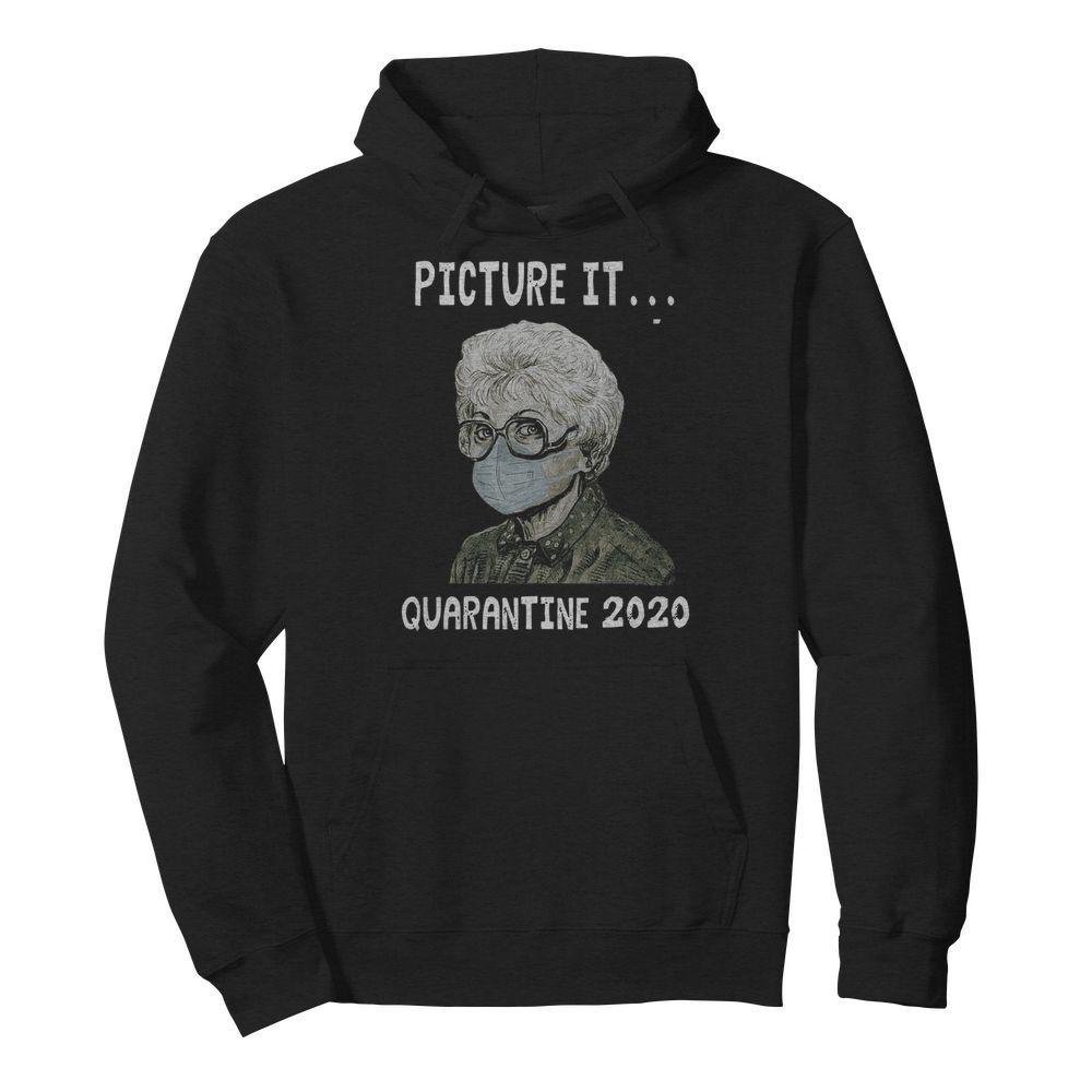 Sophia Petrillo Mask Picture It Quarantine 2020  Unisex Hoodie