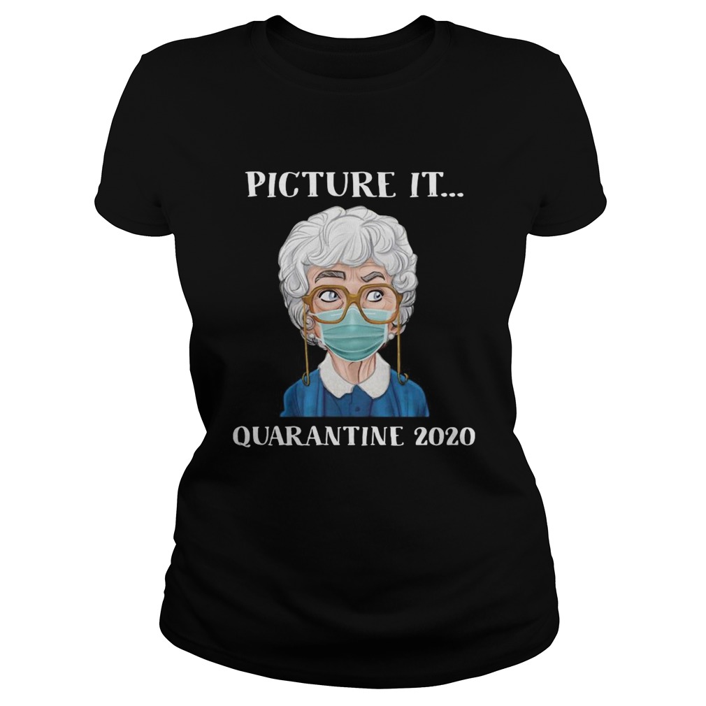 Sophia Petrillo The Golden Girls Face Mask Picture It Quarantine 2020  Classic Ladies