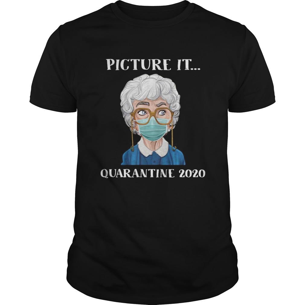 Sophia Petrillo The Golden Girls Face Mask Picture It Quarantine 2020  Unisex