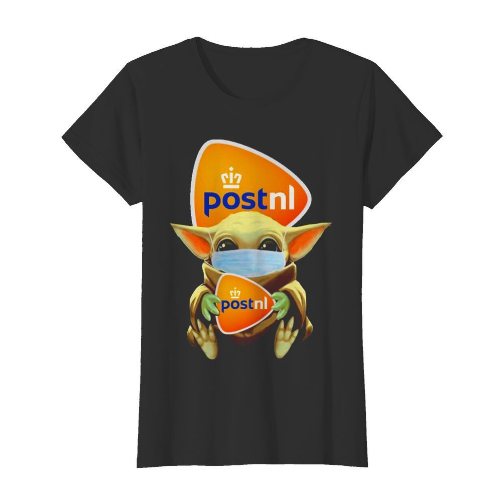 Star Wars Baby Yoda Face Mask Hug Postnl  Classic Women's T-shirt