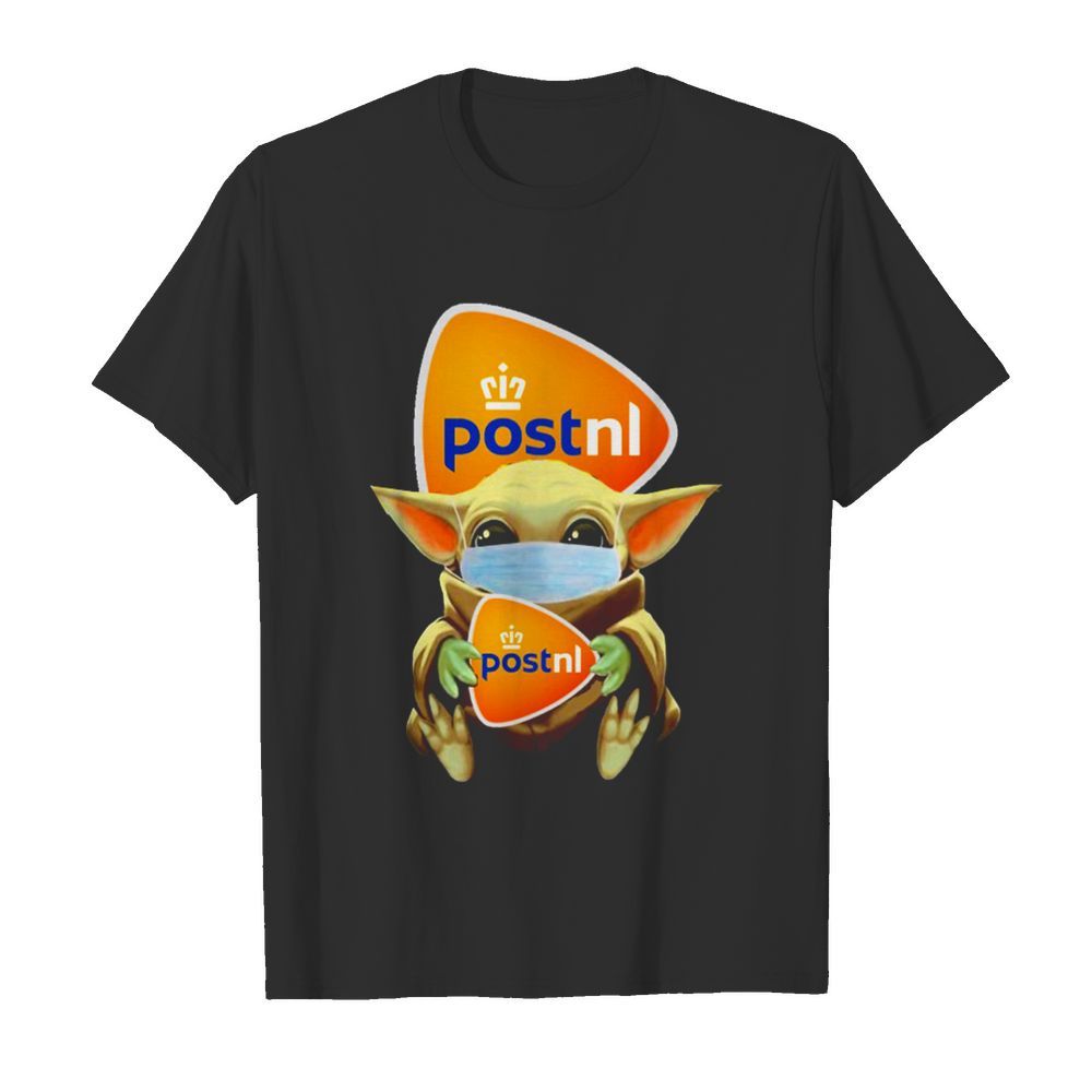 Star Wars Baby Yoda Face Mask Hug Postnl  Classic Men's T-shirt