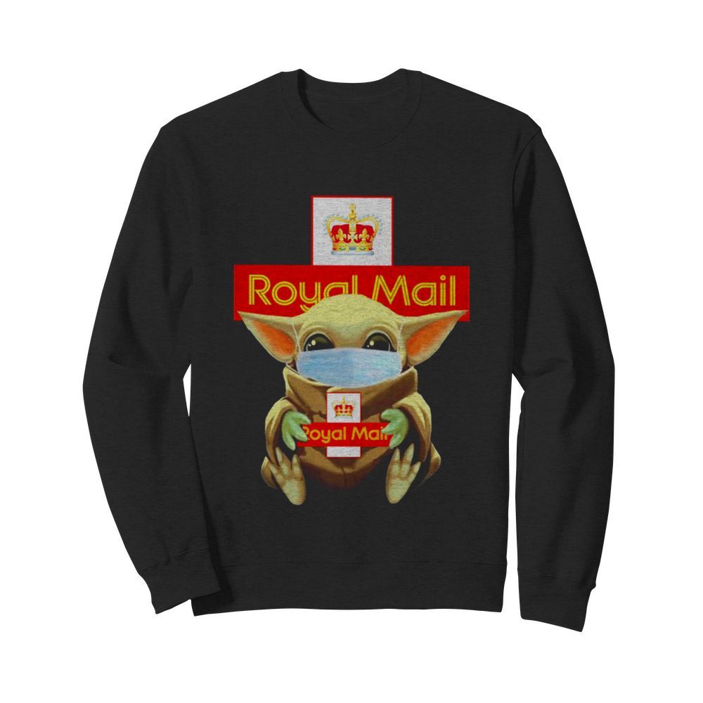 Star Wars Baby Yoda Face Mask Hug Royal Mail  Unisex Sweatshirt