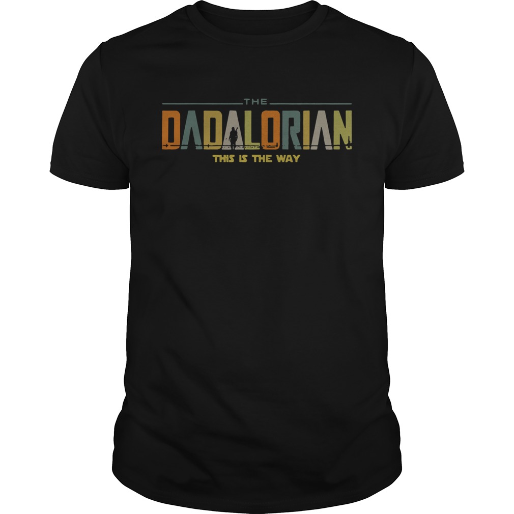 Star Wars The Dadalorian This Is The Way Vintage shirt