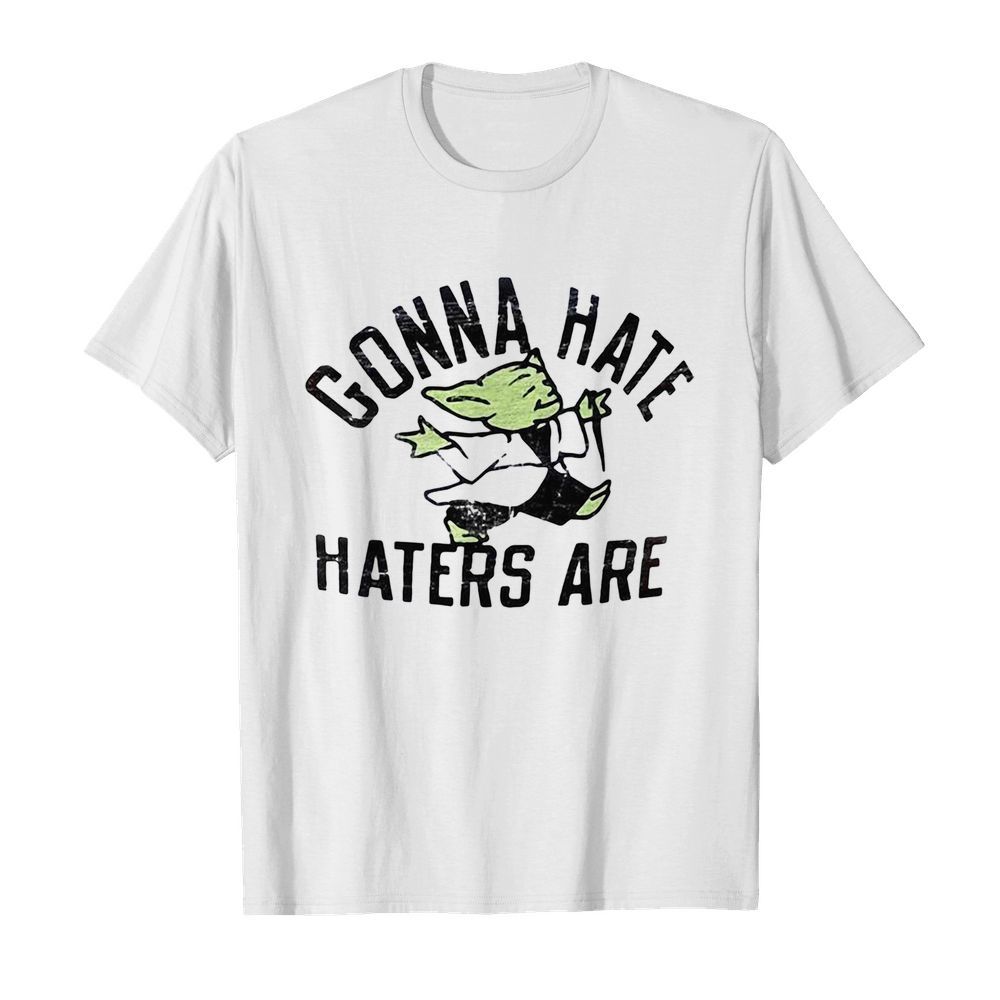 Star wars baby yoda gonna hate haters are  Classic Men's T-shirt