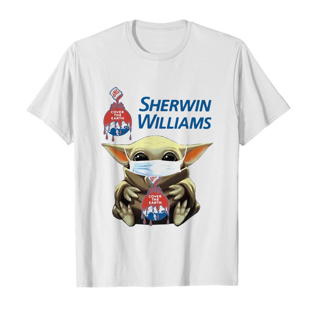 Star wars baby yoda hug sherwin williams covid-19  Classic Men's T-shirt