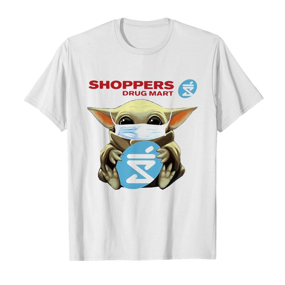 Star wars baby yoda hug shoppers drug mart covid-19 shirt