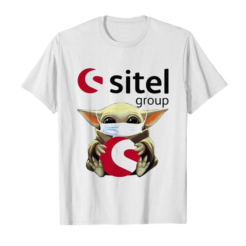 Star wars baby yoda hug sitel group covid-19 shirt