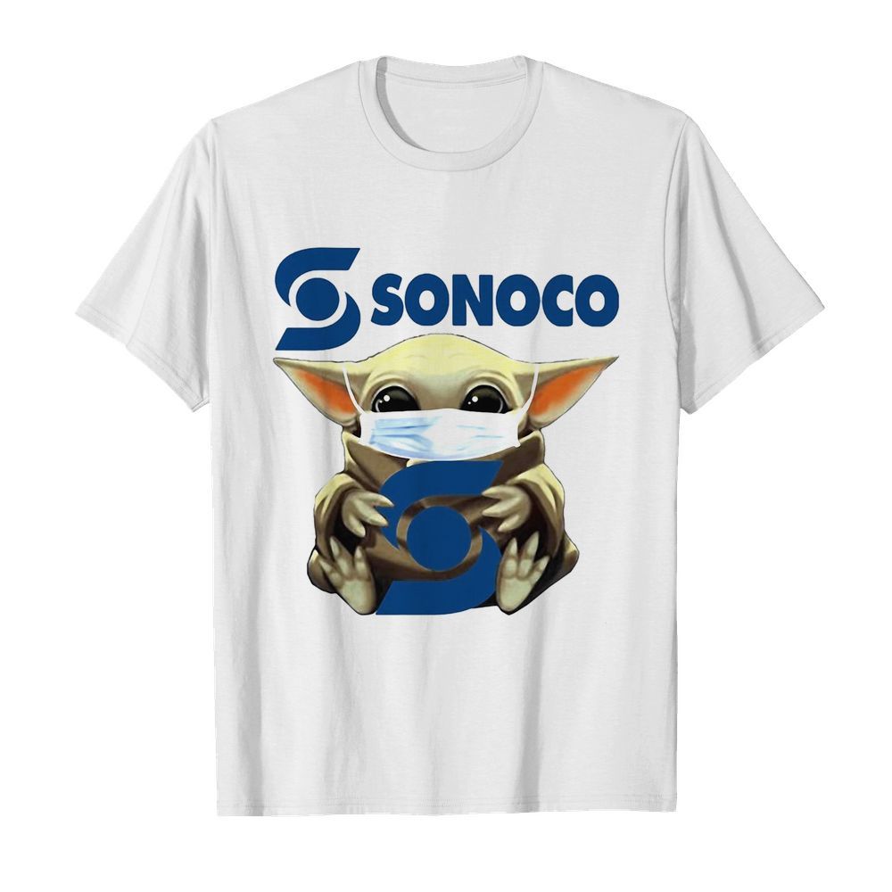 Star wars baby yoda hug sonoco covid-19 shirt