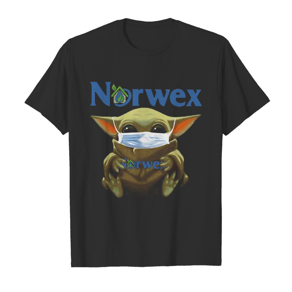 Star wars baby yoda mask hug norwex  Classic Men's T-shirt