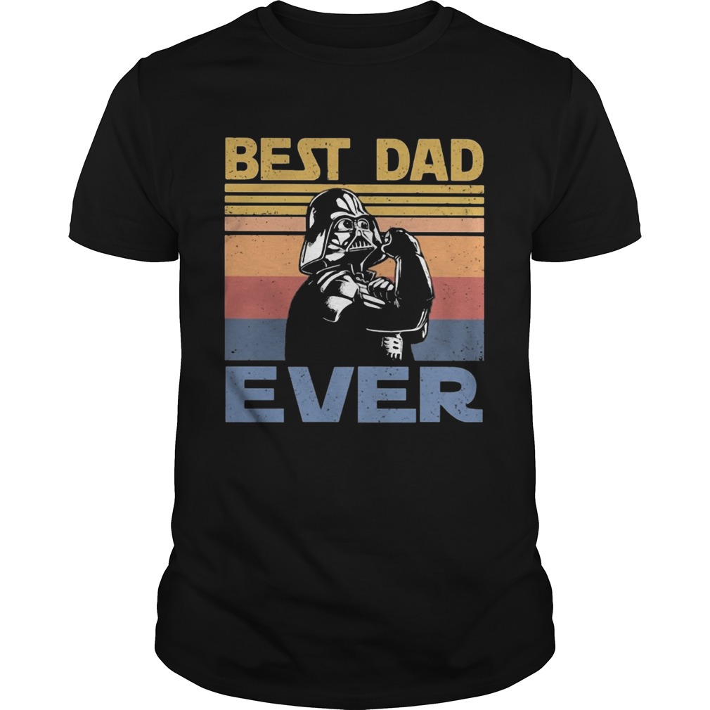 Star wars darth vader best dad ever vintage shirt