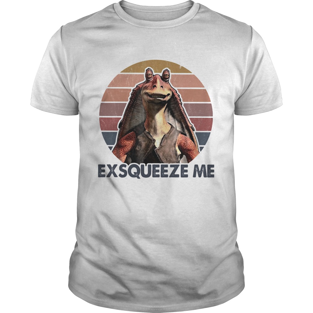 Star wars jar jar binks exsqueeze me vintage  Unisex