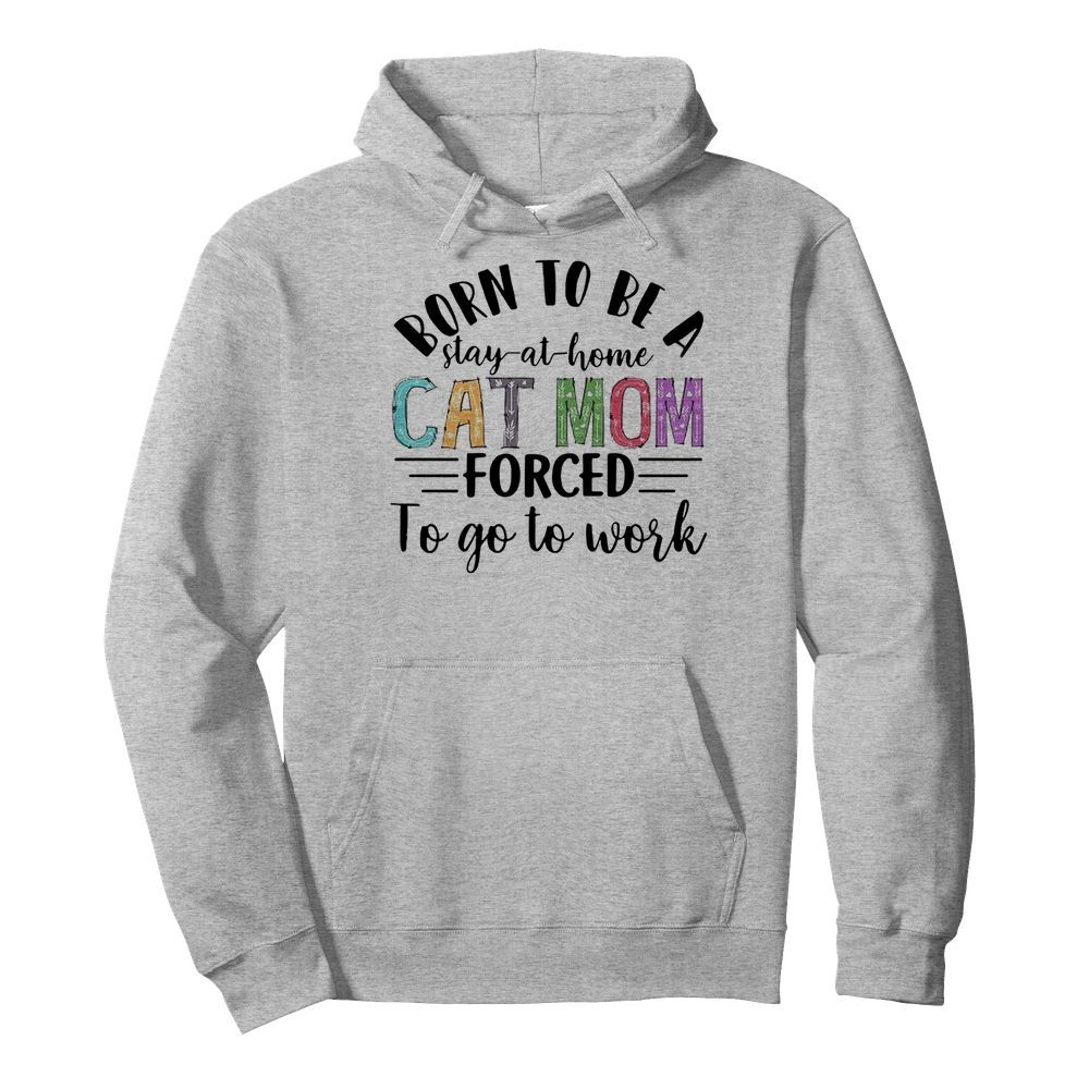 Stay At Home Cat Mom  Unisex Hoodie