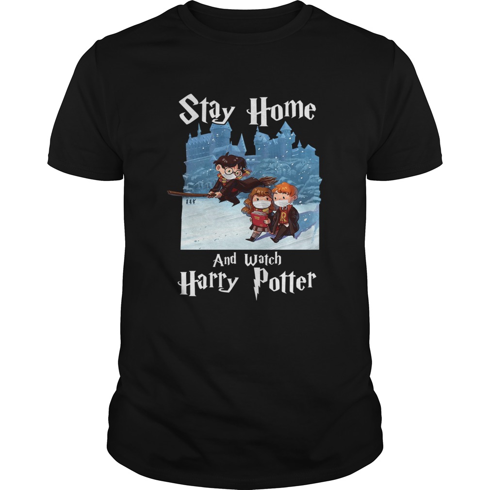 Stay Home And Watch Harry Potter Face Mask shirt