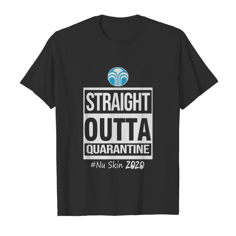 Straight outta quarantine nu skin 2020 mask  Classic Men's T-shirt