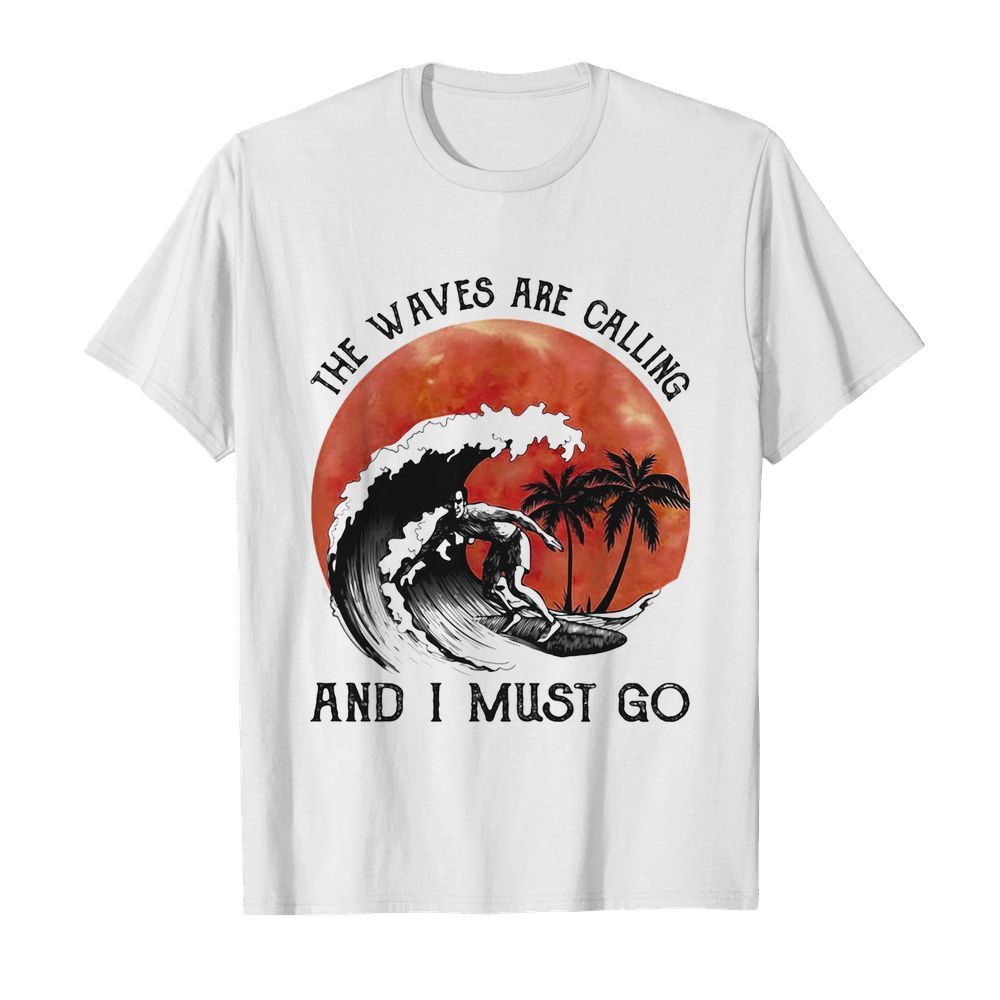 Sumer Surf the waves are calling and I must go  Classic Men's T-shirt