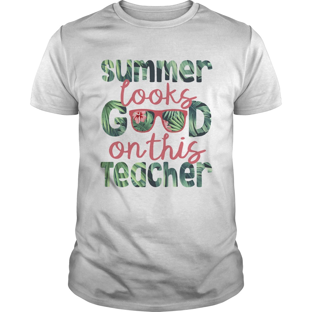 Summer looks good on this teacher shirt