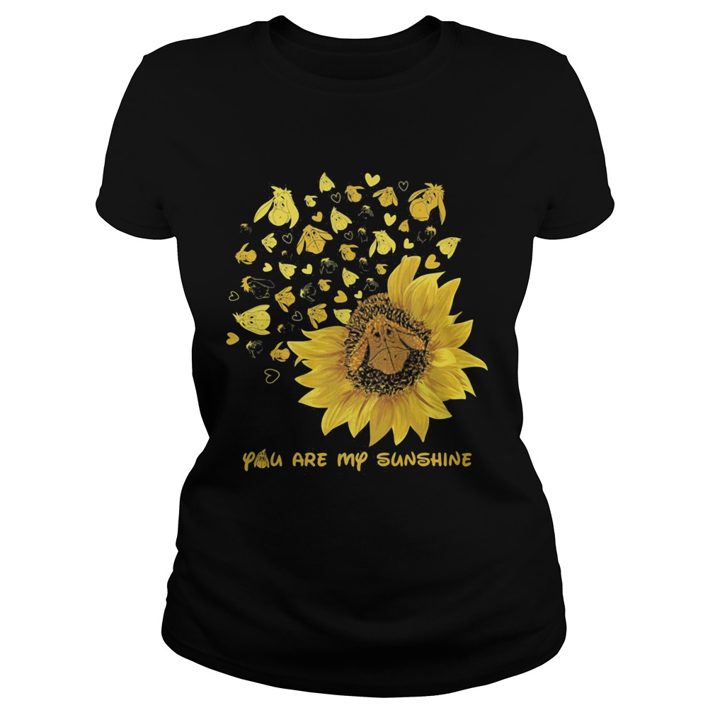 Sunflower eeyore donkey you are my sunshine  Classic Ladies