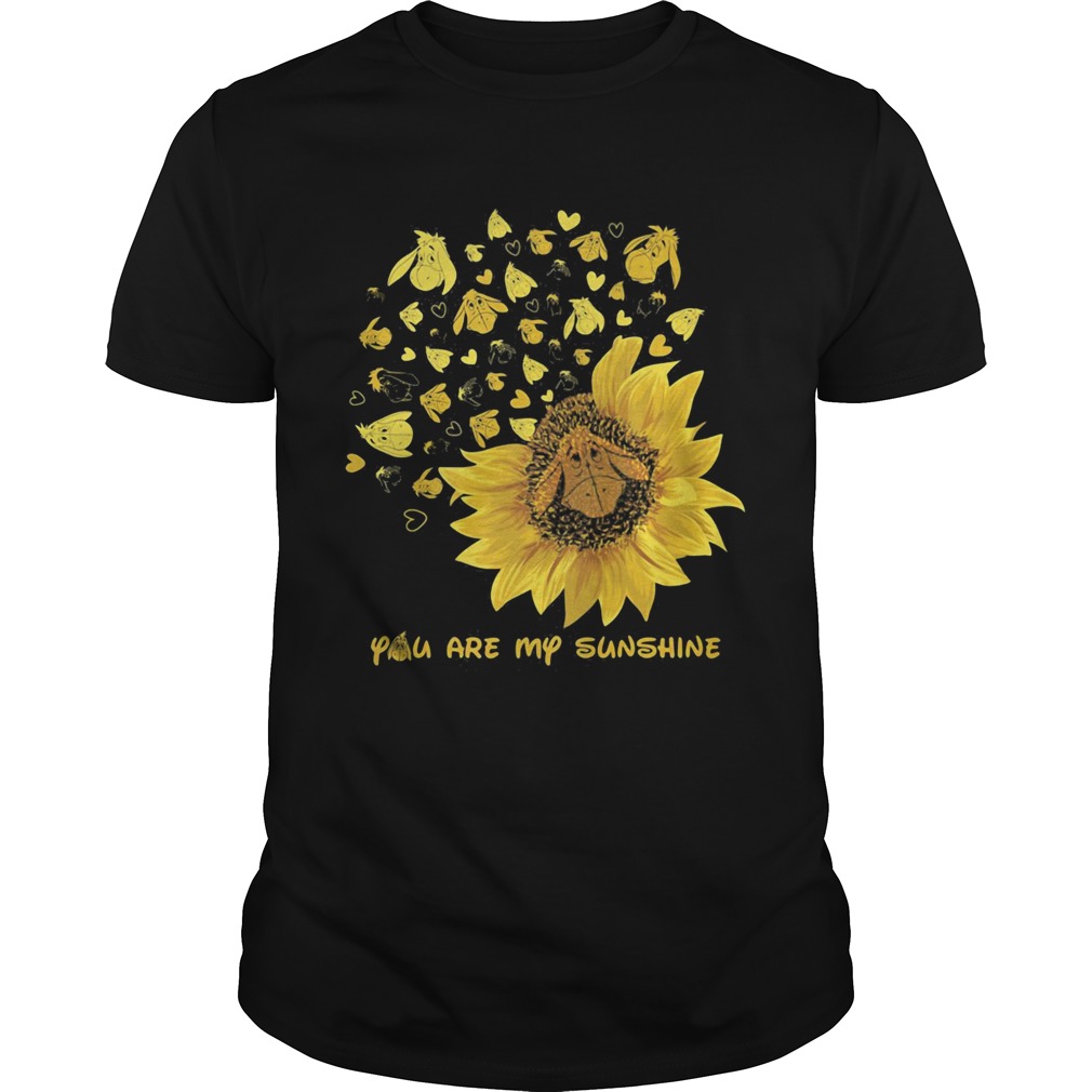 Sunflower eeyore donkey you are my sunshine  Unisex