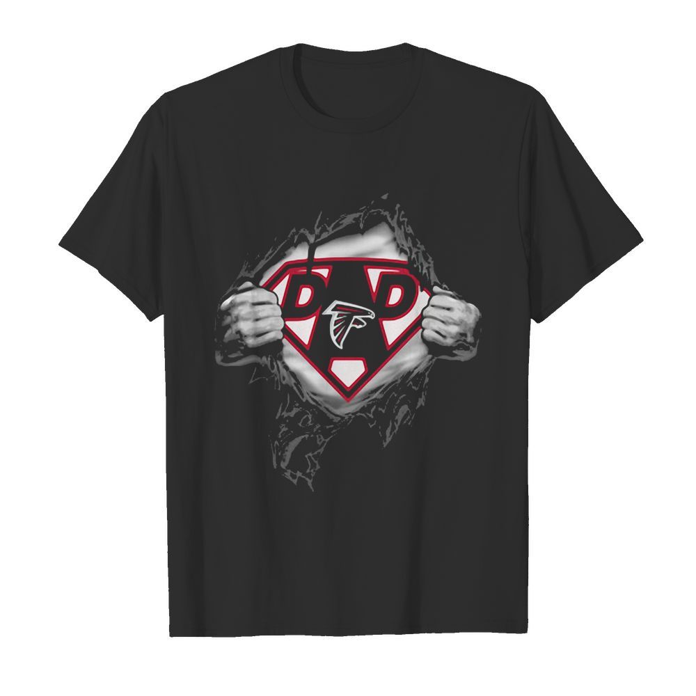 Superhero atlanta falcons diamond father’s day shirt