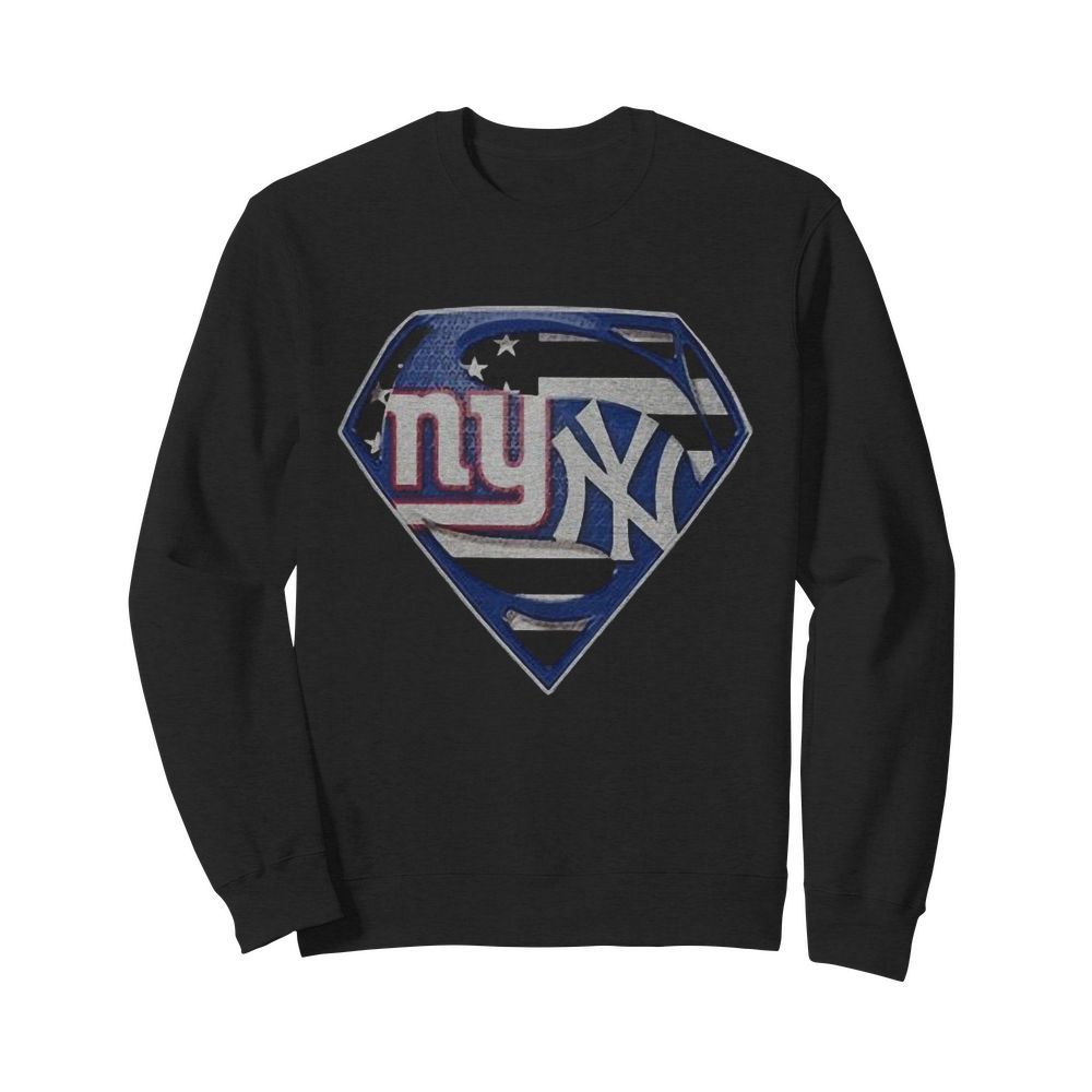 Superman New York Yankees And New York Yankees  Unisex Sweatshirt