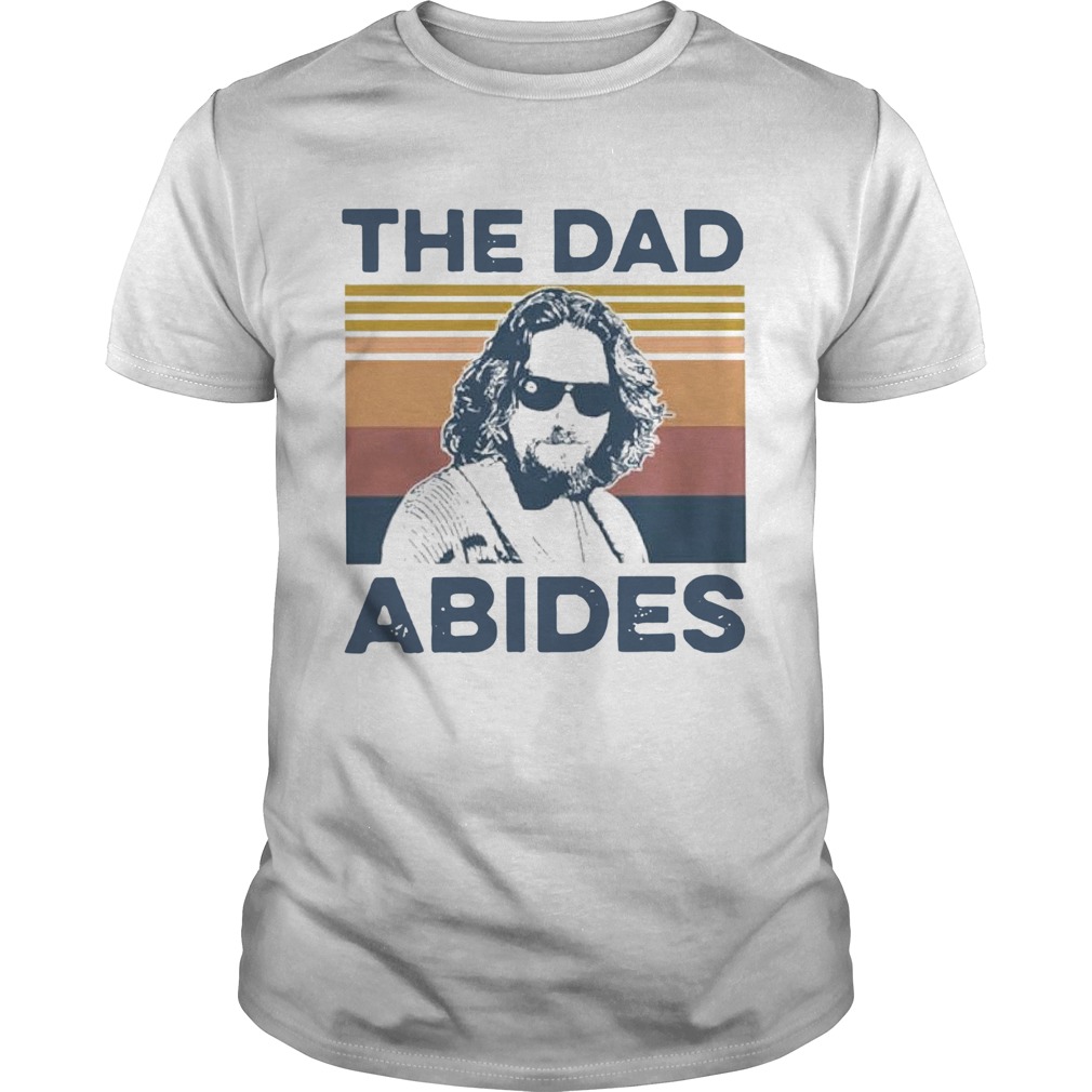 The Big Lebowski The Dad Abides Vintage shirt