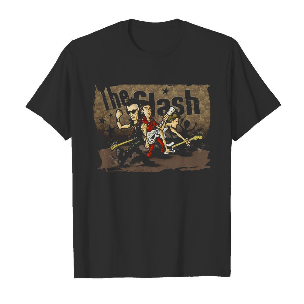 The Clash Band Cartoon shirt