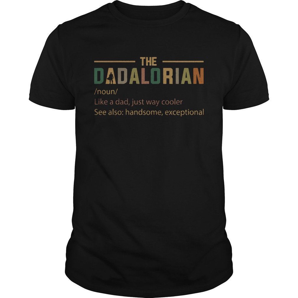 The Dadalorian Definition Vintage shirt