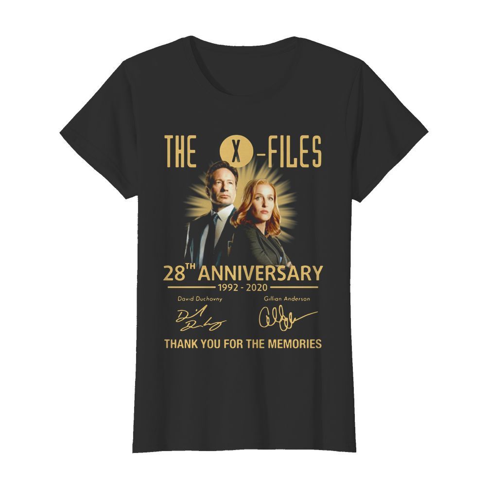 The X-Files 28th Anniversary 1992-2020 Thank You For The Memories  Classic Women's T-shirt