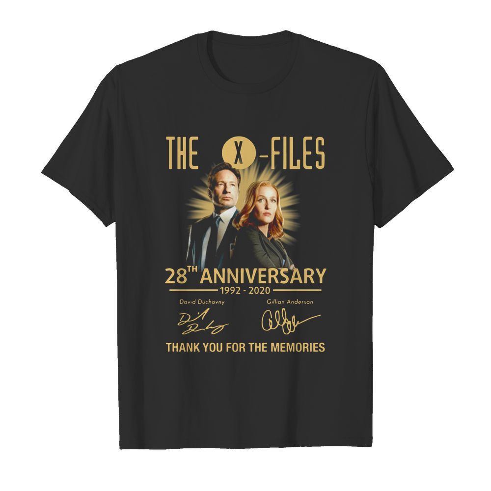 The X-Files 28th Anniversary 1992-2020 Thank You For The Memories  Classic Men's T-shirt