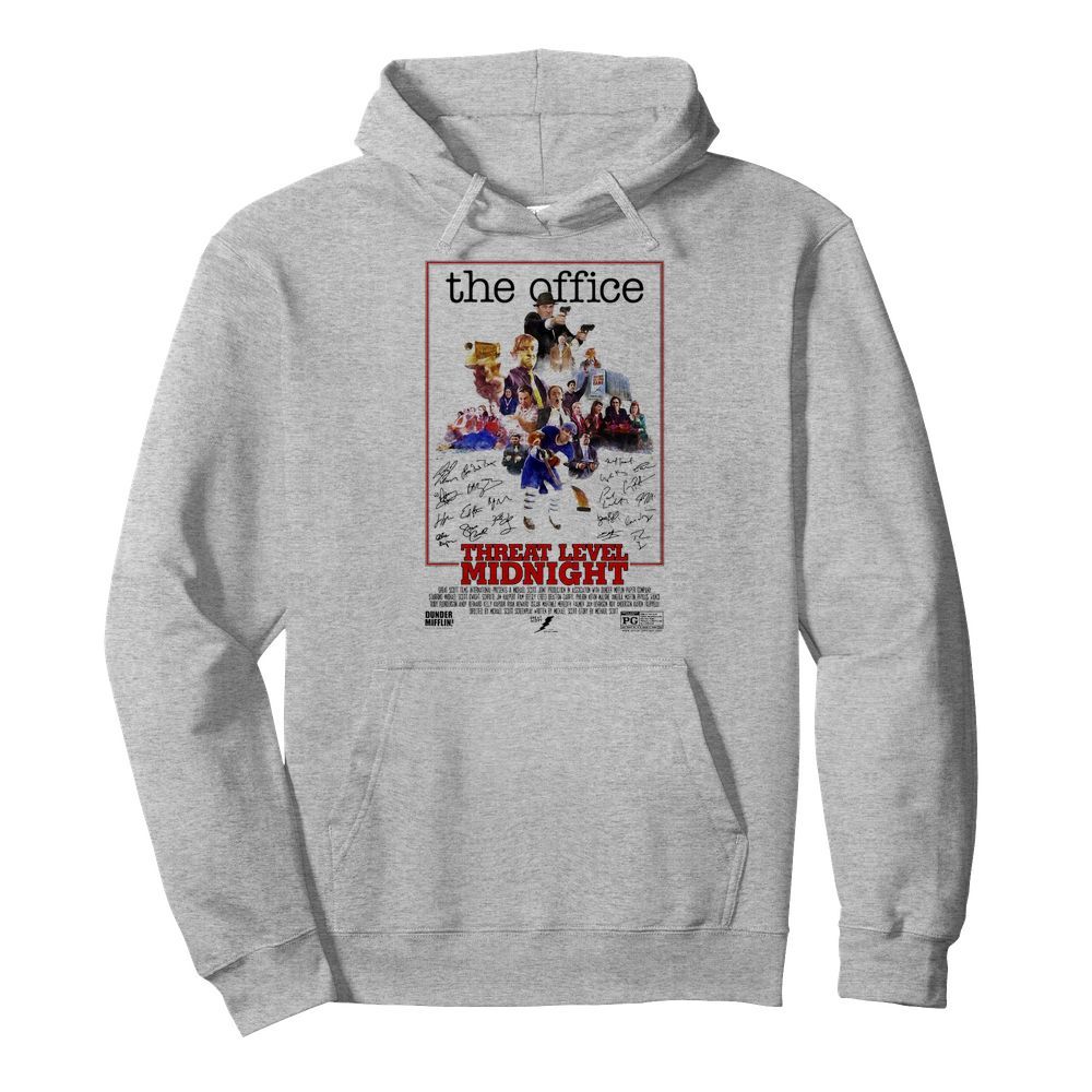 The office threat level midnight episode signatures porter’s  Unisex Hoodie