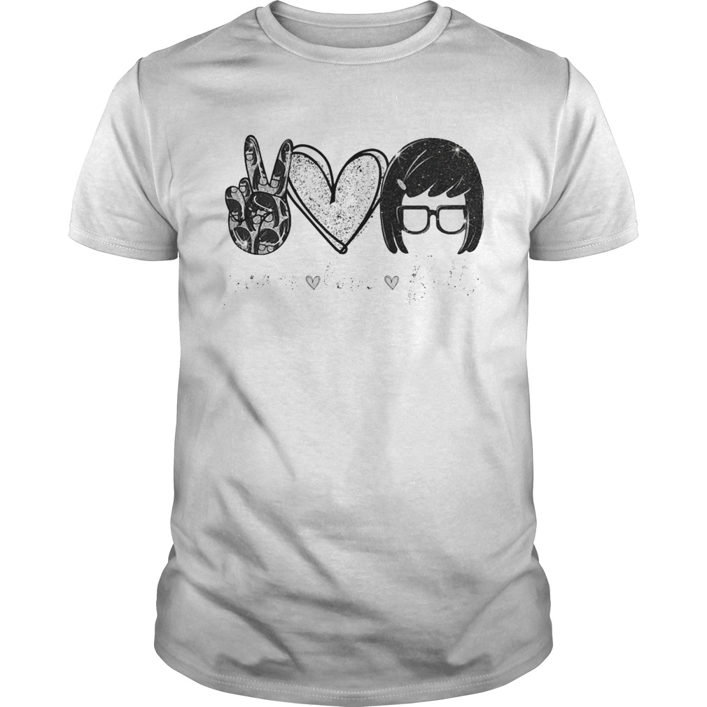 Tina Belcher Peace Love Butts  Unisex