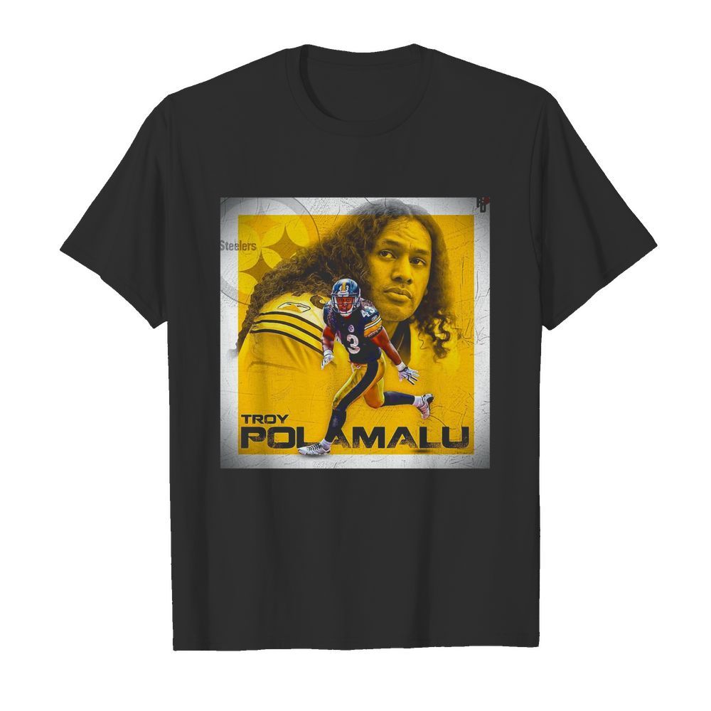 Troy polamalu pittsburgh steelers football team shirt