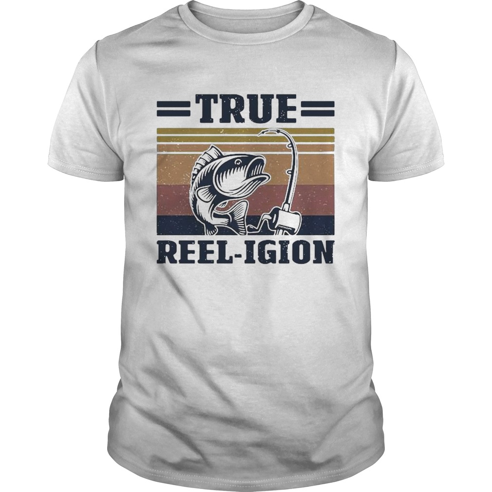 True Reeligion Fishing Vintage shirt