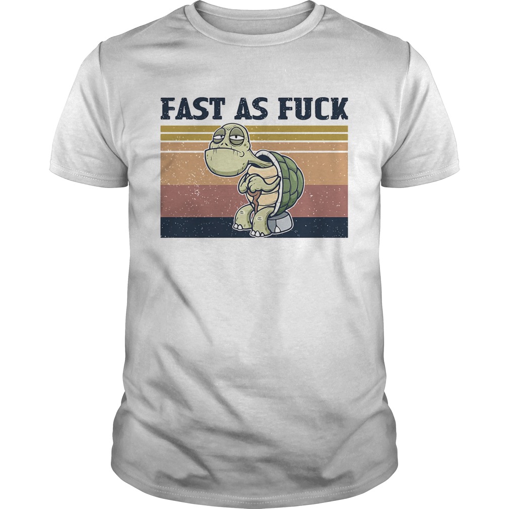 Turtle Fast As Fuck Vintage shirt