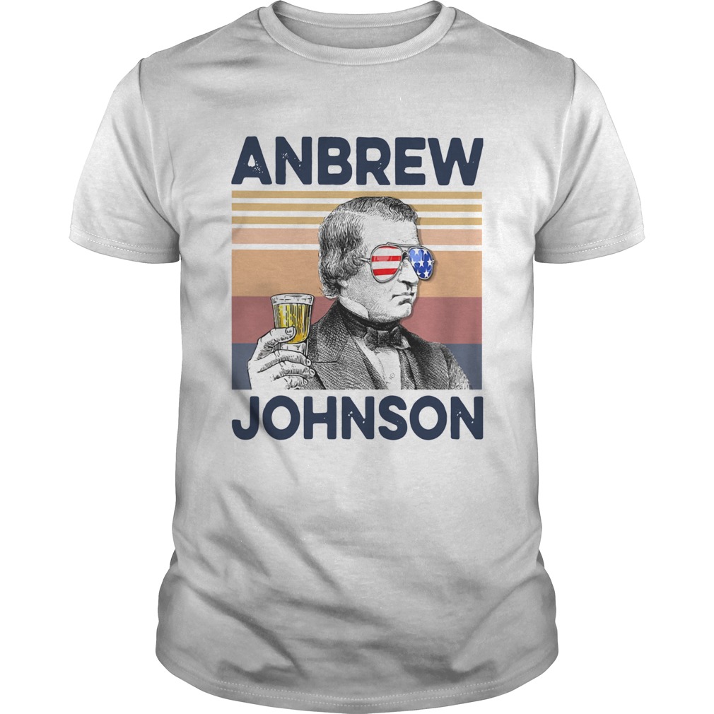 US Drink Anbrew Johnson Vintage shirt